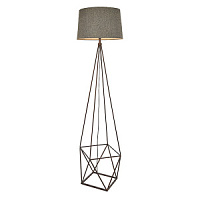 90541 stāvlampa Apollo bronza/pekēks kupols 40W E27 Endon