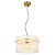 15698HM Lustra zelta/kristālstikls 60W E27 D40cm Globo