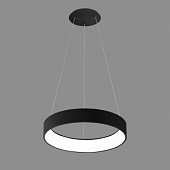 C345020N Dilga griestu lampa melna, D600mm,  LED 1x48W 3200K 3730lm