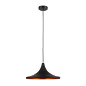 MDM-2360/1 Lustra PEDRO melna/vara 1x60W E27 Italux