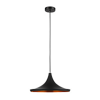 MDM-2360/1 Lustra PEDRO melna/vara 1x60W E27 Italux