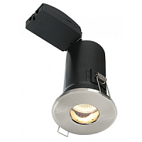 50688 iebūvējams gaismeklis ShieldPLUS mat.niķelis 50W GU10 IP65 Saxby