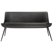 700690611 benķis Hype melna eko āda Dan-Form