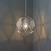 72817 ARMOUR 1LT Потолочный светильник хром 1x60W E27 d32cm LIGHTING BRANDS