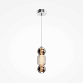 MOD273PL-L16CH3K  griestu gaism. Drop hroms LED 16W 3000K 2000lm Maytoni
