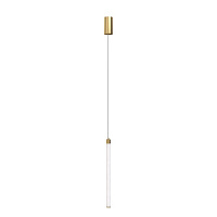P022PL-L20G3K Ray griestu gaismeklis matēts zelts 20W 3000K 2120lm D30mm  H959mm Maytoni