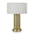 MOD151TL-01G galda lampa Impressive zelta/balts kupols 1x40W E27 Maytoni