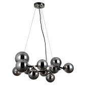 PND-406007-11A-BL  griestu lampa Canello melna 11xmax5W G9 Italux