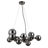 PND-406007-11A-BL  griestu lampa Canello melna 11xmax5W G9 Italux