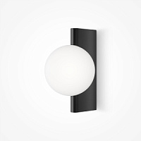 MOD324WL-01B sienas lampa Avant-garde melna/balts stikls 1x25W G9 Maytoni