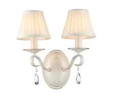 ARM172-02-G Bra GOLD/WHITE абажур 2x60W E14 Maytoni