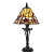 63950 galda lampa Bernwood Tiffany stikls 1x40W E14 Interiors 1900
