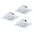 95844 PINEDA LED 3x6W LED 500lm 3000K EGLO