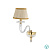 LP.Bach/1CP-ORO sienas lampa ar kupolu Bach zelta 1x40W E14 Ondaluce