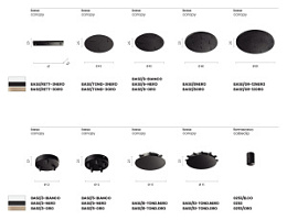 BASE/TOND-3NERO base Basi ONDALUCE