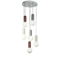 SO.ROCK/MIX-6 Griestu gaismeklis 6x40W G9 Ondaluce