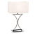96930-TLCH galda lampa Epalle hroms/balts kupols 60W E14 Endon