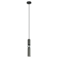 PND-14290-1-GR Lustra Isidora melns/hroms LED 1xGU10  Italux