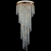 DIA522-CL-12-G [T522-PT40x100-G] Lustra zelta/kristāls 12x60W E14 Maytoni