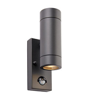 94793 āra gaismeklis Palin ar sensoru 2x7W LED GU10 IP44 Saxby