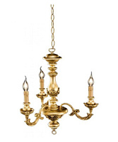 LP.AGATA/3OM lustra Agata zelta 3x40W E14 Ondaluce