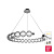 MOD555PL-L26CH5K griestu lampa Amulet stikls/hroms LED 800lm 4000K Maytoni