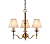 63627 Stanford Люстра бронза 5x40W E14 D640 LIGHTING BRANDS