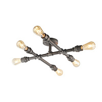 78763 griestu lampa Pipe vec.alva 6 x 40W E27 Endon