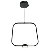 SO.ALFA/GR-NERO griestu lampa Alfa melna LED 2000lm 3000K Ondaluce