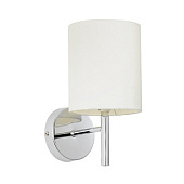 BRIO-1WBCH sienas lampa Brio hroms/bēšs kupols 40W E14 Endon