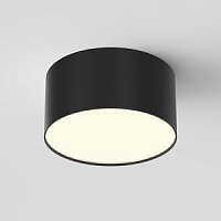 C032CL-12W3K-RD-B  plafons Zon melns LED 560lm 12W 3000K CRI90 D120mm H60mm Maytoni
