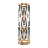 MOD043TL-02G galda lampa Punter zelts/stikls 2x60W E14 Maytoni