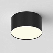 C032CL-12W3K-RD-B  plafons Zon melns LED 560lm 12W 3000K CRI90 D120mm H60mm Maytoni