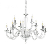 LP.RAVEL/12-ORO RAVEL cristal 12x40W E14 Ondaluce