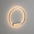 MOD058WL-L35BS3K sienas lampa Rim zelta 37W LED 1800lm 3000K D600mm Maytoni