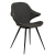 100375325 krēsls Karma melns audums/melnas kājas Dan-Form