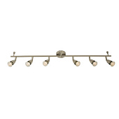 61003 spoti Amalfi 6lt Bar mat.niķelis 6 x 50W GU10 Saxby