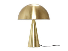 990716 Galda lampa matēts zelts 2x40W E14 Hubsch