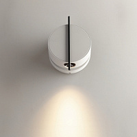 MOD180WL-L4W3K sienas lampa Nuance balta/melna LED 4W 200lm 3000K CRI90 Maytoni