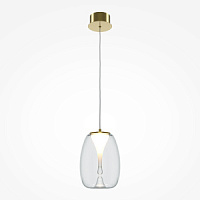 MOD282PL-L8G3K1 griestu gaismeklis SPLASH zelts LED 7W 3000K 280lm D20 Maytoni