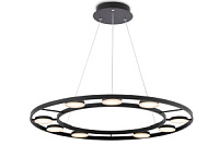 MOD070PL-L63B3K griestu lampa Fad melna LED 2900lm 3000K Maytoni