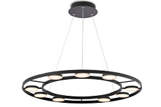 MOD070PL-L63B3K griestu lampa Fad melna LED 2900lm 3000K Maytoni