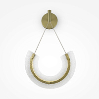 P091WL-L18G3K sienas lampa Maya zelta 10W 3000K 350lm Maytoni