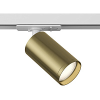 TR031-1-GU10-WBS Prožektors sliedei balts/misiņš 1x10W GU10 1F Maytoni