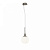 MOD221-PL-01-N Lustra Erich niķelis/balta 1x40W E14 Maytoni