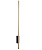 0645 Ebora sienas gaismeklis zelts/melns 12W LED 1800lm H900  AMPLEX