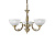 L. 3620/3 BRONZO ARTE Luminary SATIN