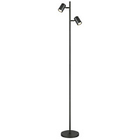 57918S Stāvlampa JAMES melna 2xGU10 H158 GLOBO