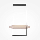 MOD280PL-L30B3K1  griestu gaismeklis Ambience melna LED 30W 3000K 1400lm D600mm Maytoni