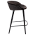 300800600 bāra krēsls Dual melns velvets/melnas kājas H:81cm Dan-Form